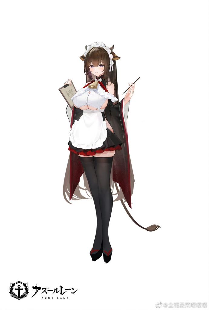 樫野女仆设定稿