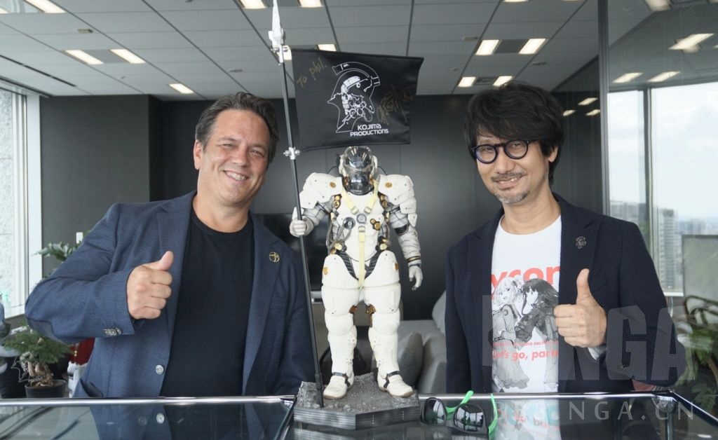 [氵] [多图] 菲尔斯宾塞到访 小岛秀夫 工作室