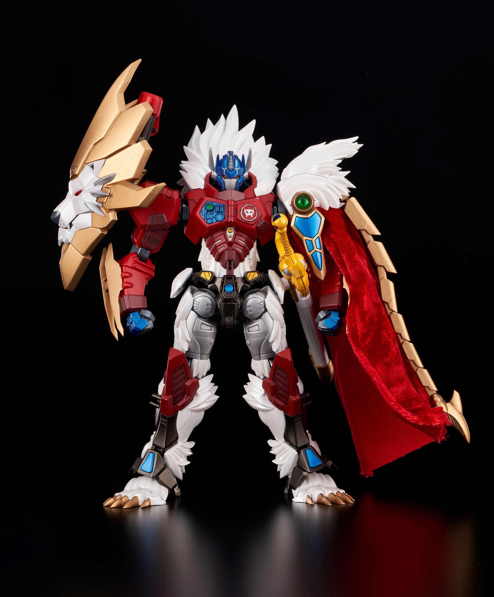 [新闻资讯] flame toys 风雷可动 白狮擎天柱
