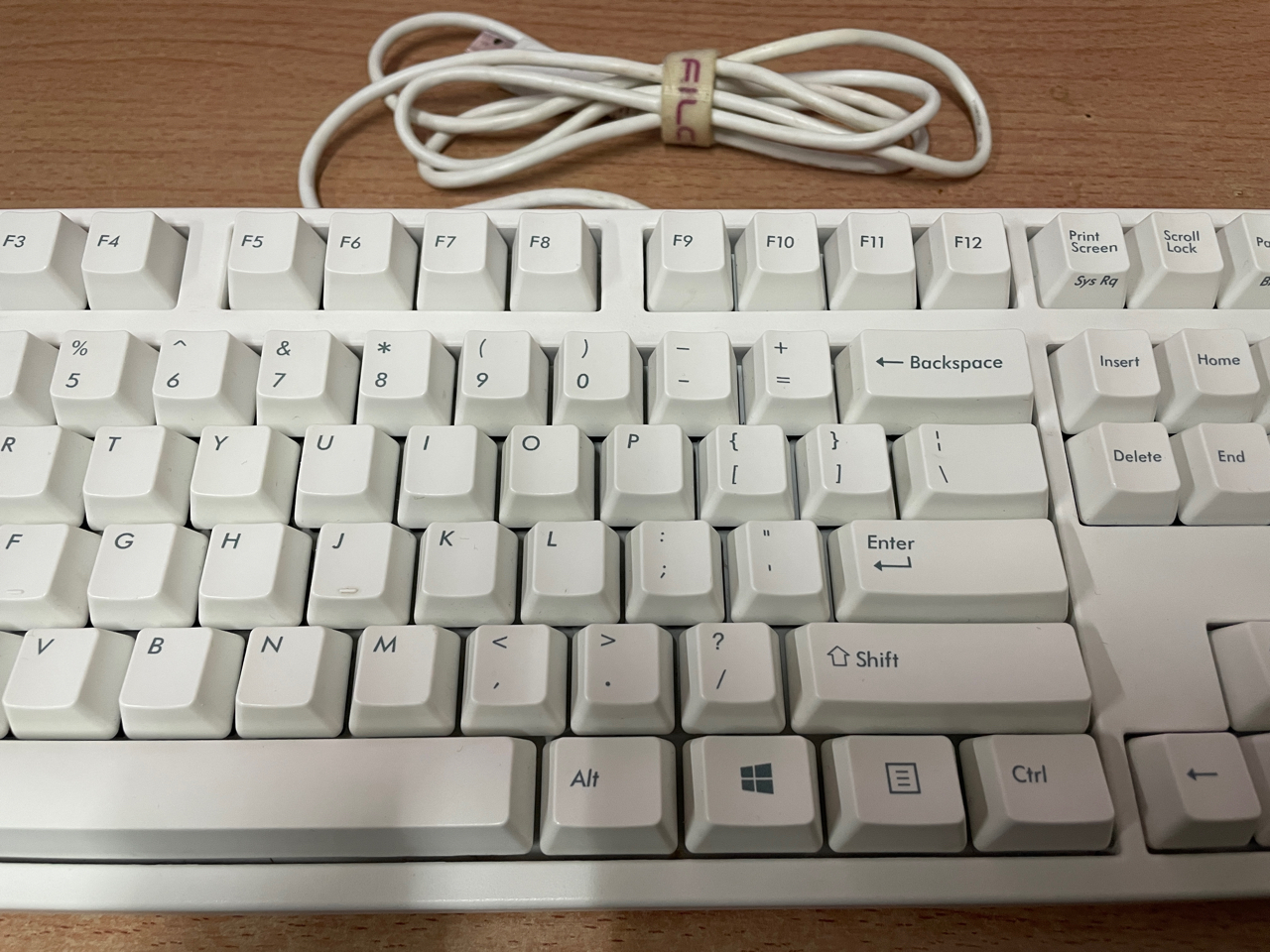 出filco圣手二代104键白色茶轴