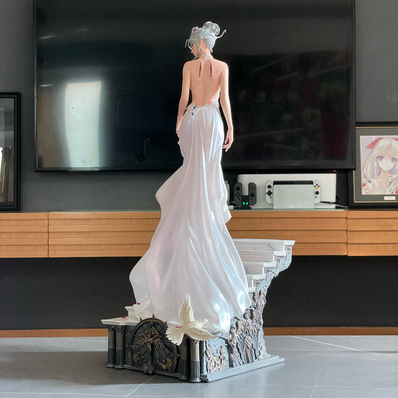 雕像多图预警trieaglesstudiotes鬼刀回眸开箱随拍