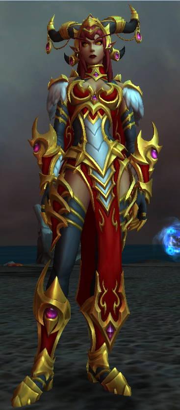 红龙女王新模型已更新增加几张红龙女王截图