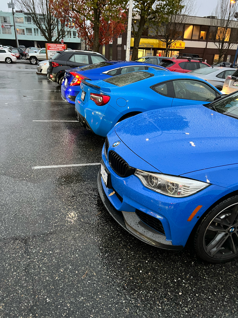 极简提车作业圣托里尼蓝bmw435imperformanceedition