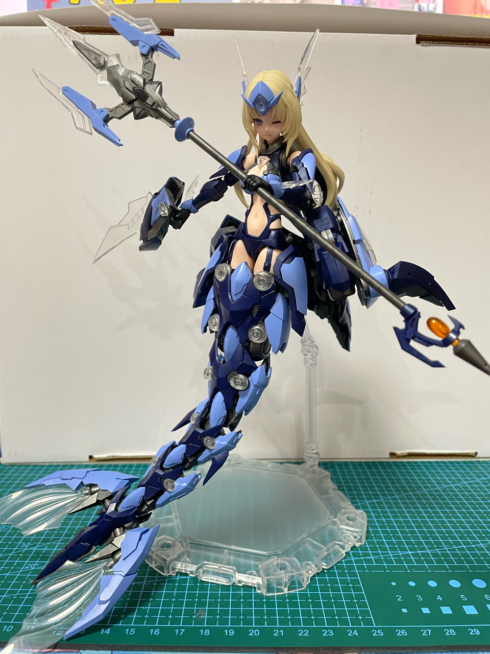 拼装人鱼机娘素组完成简评一下