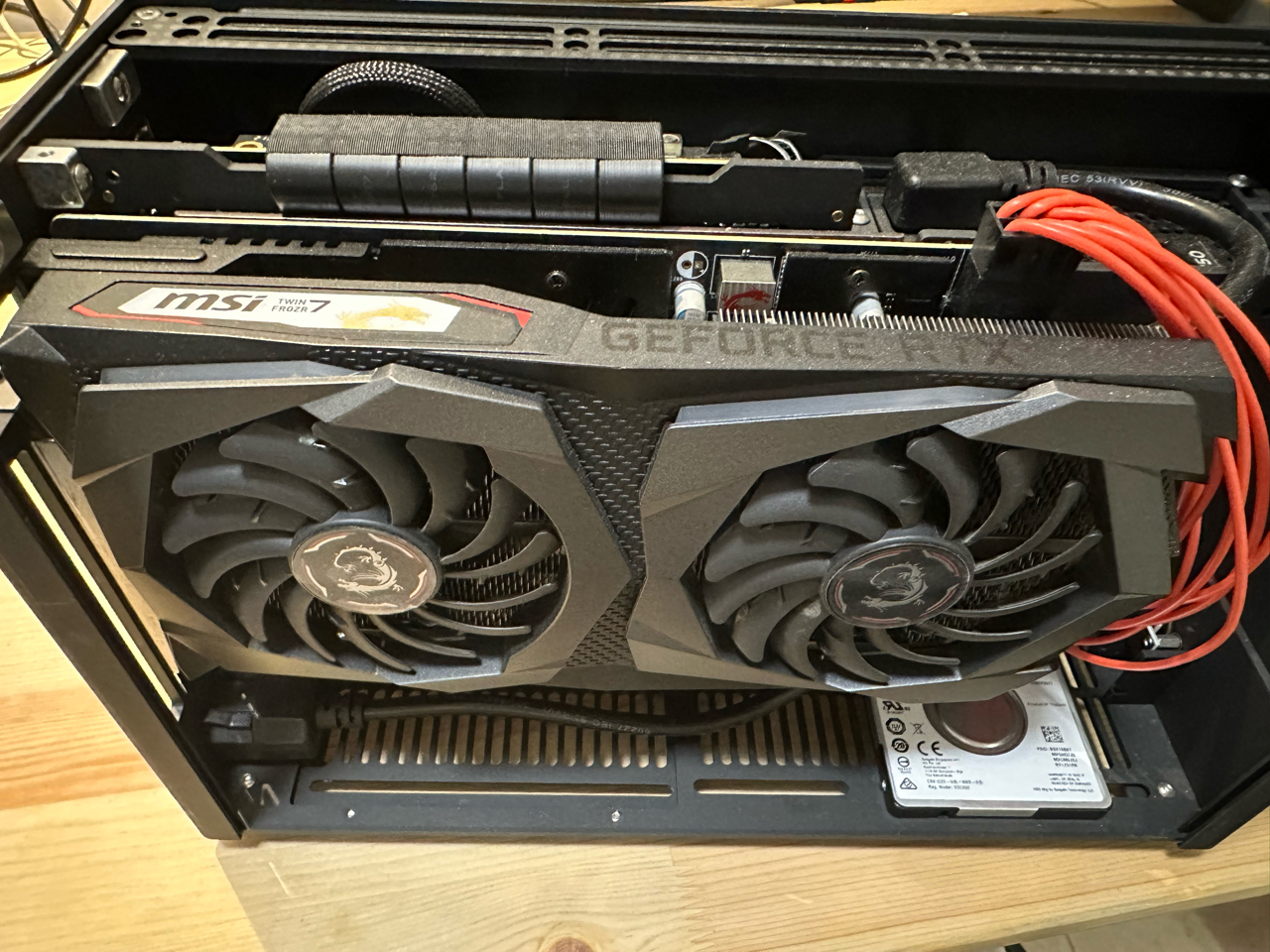 升级显卡出一块2060s微星魔龙