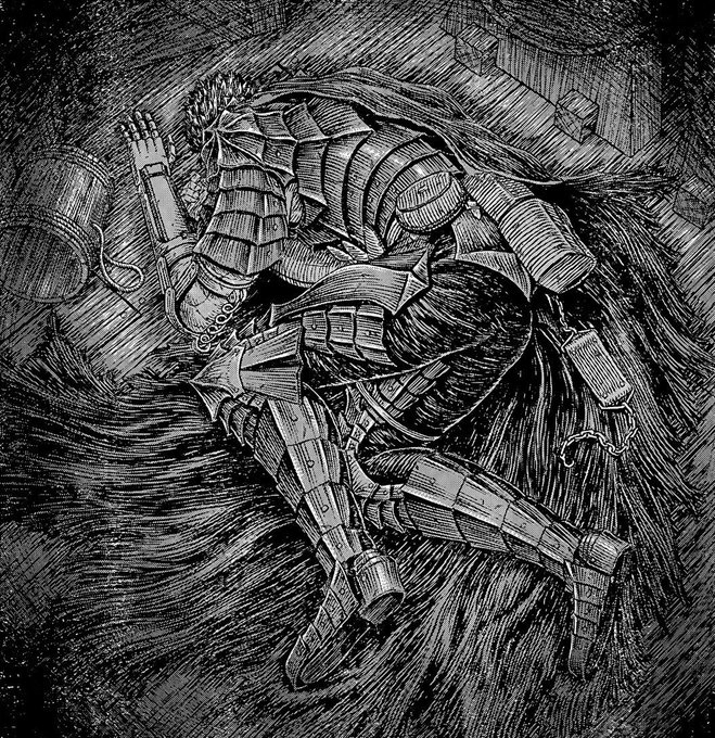 剑风传奇371格斯难道和植物人一起自爆了