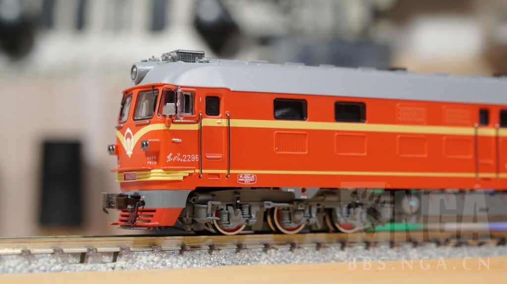 [可动成品] [铁道模型]n比例迷拟堂东风型4b内燃机车