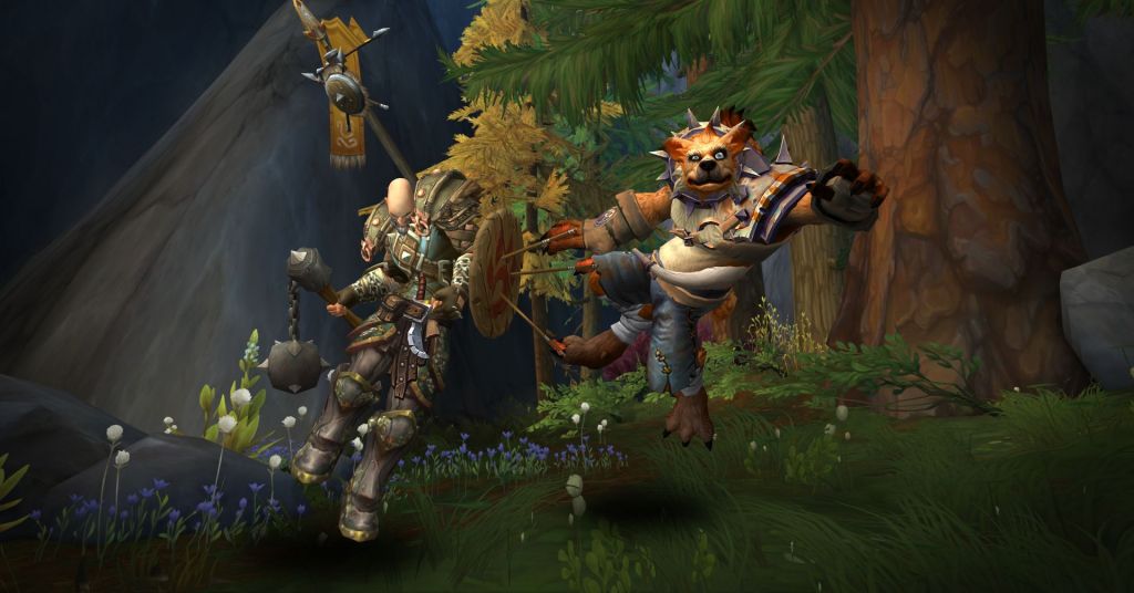 豺狼人链枷和带箭的盾牌刷齐了,来一发幻化