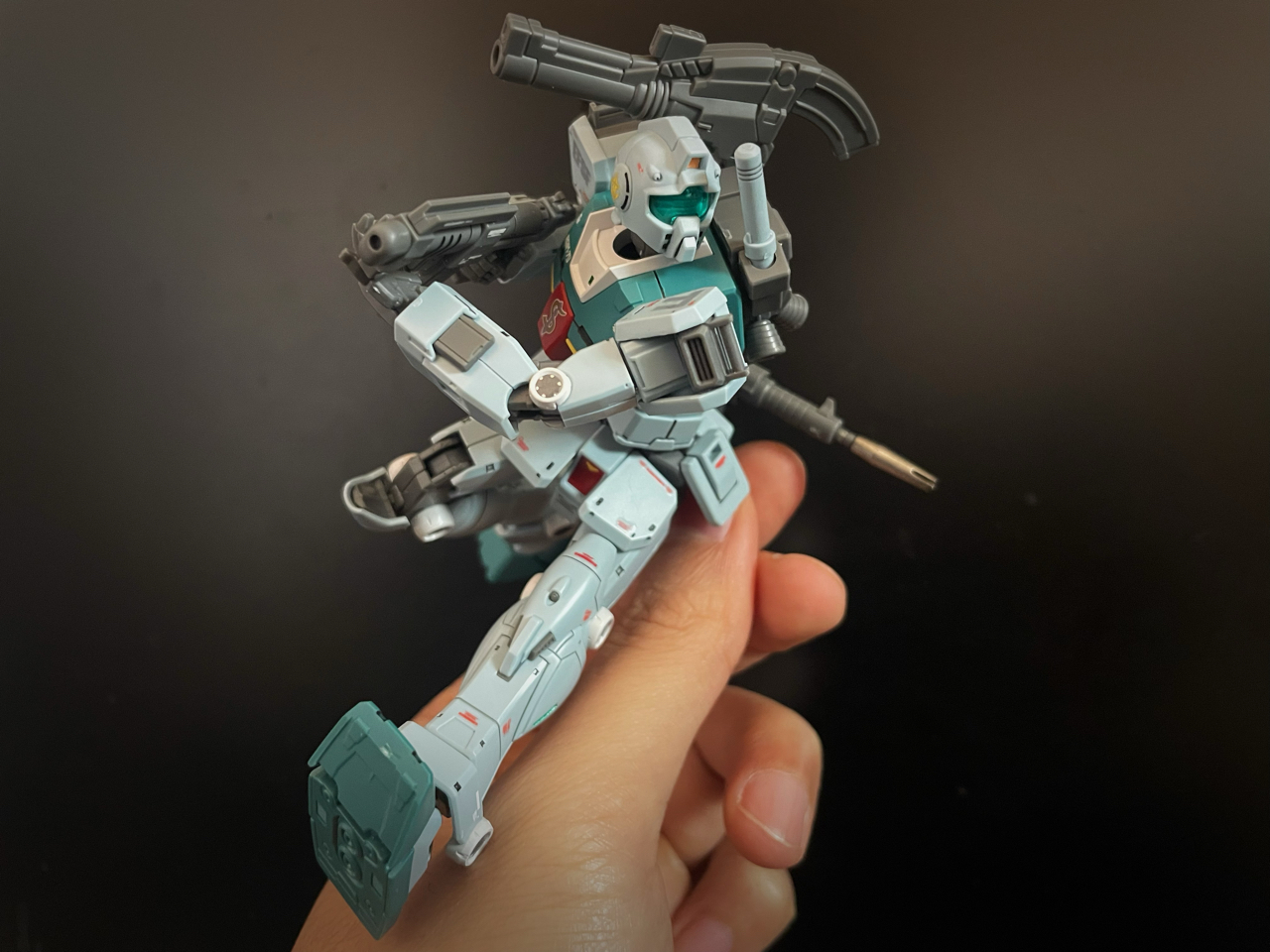 拼装hg多安岛吉姆