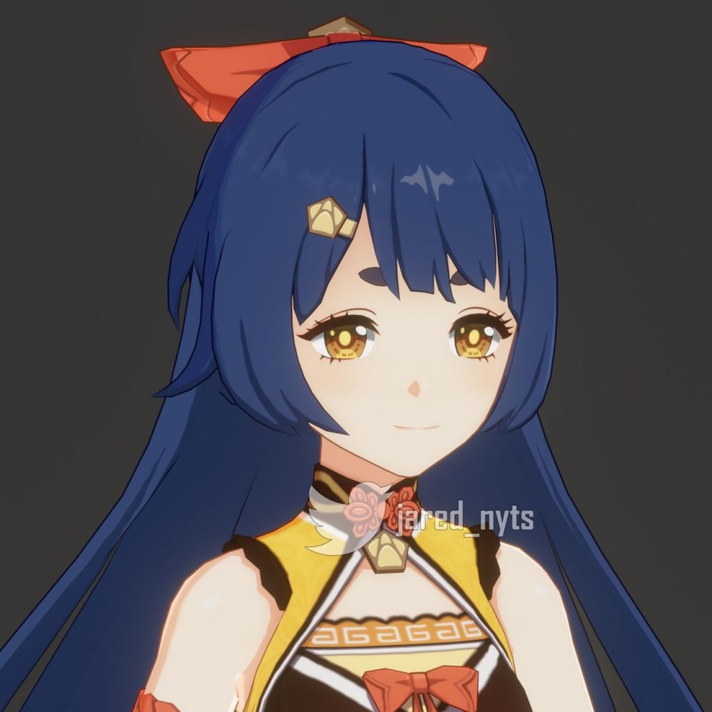 闲聊杂谈推上刷到的长发香菱好喜欢