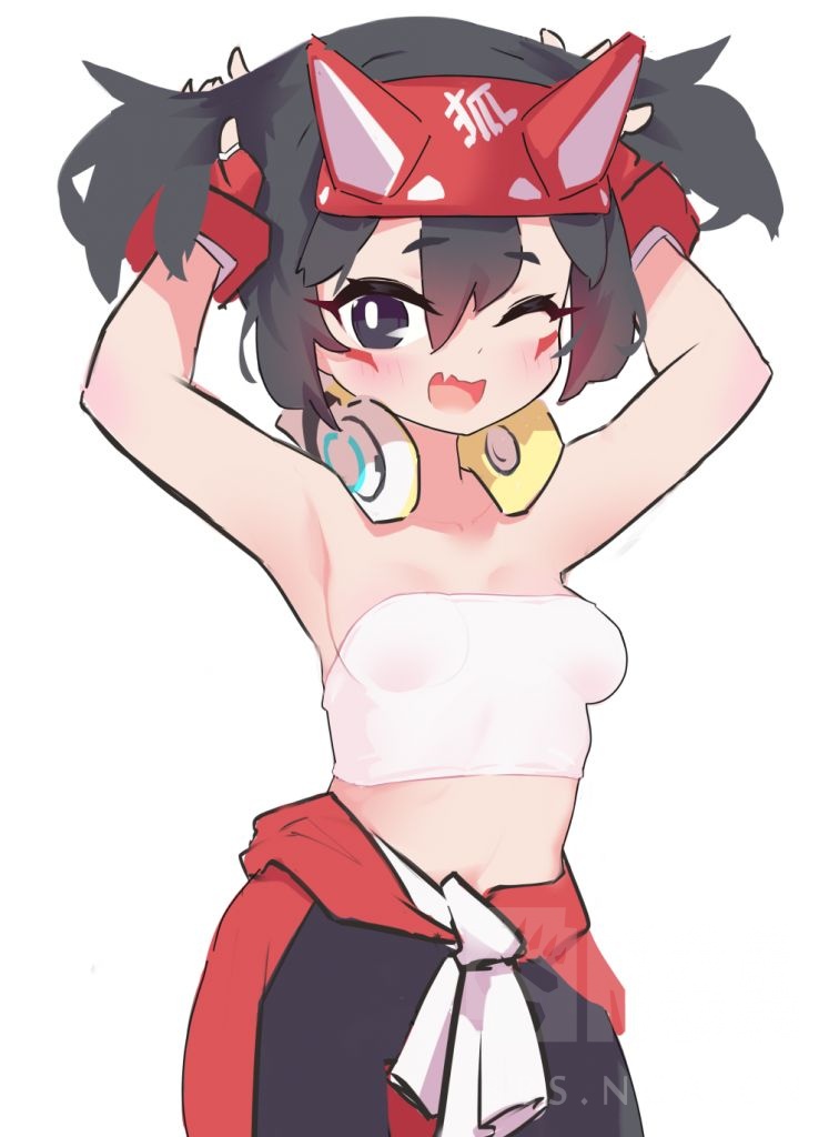 同人创作双马尾雾子