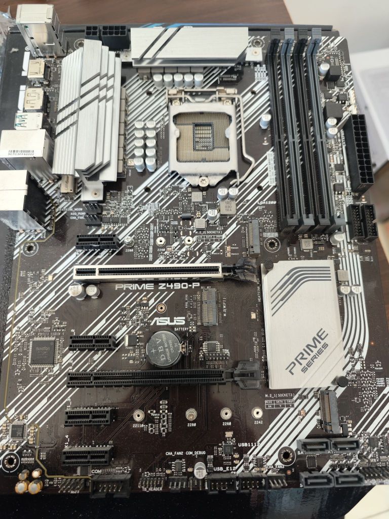 375出出华硕z490主板