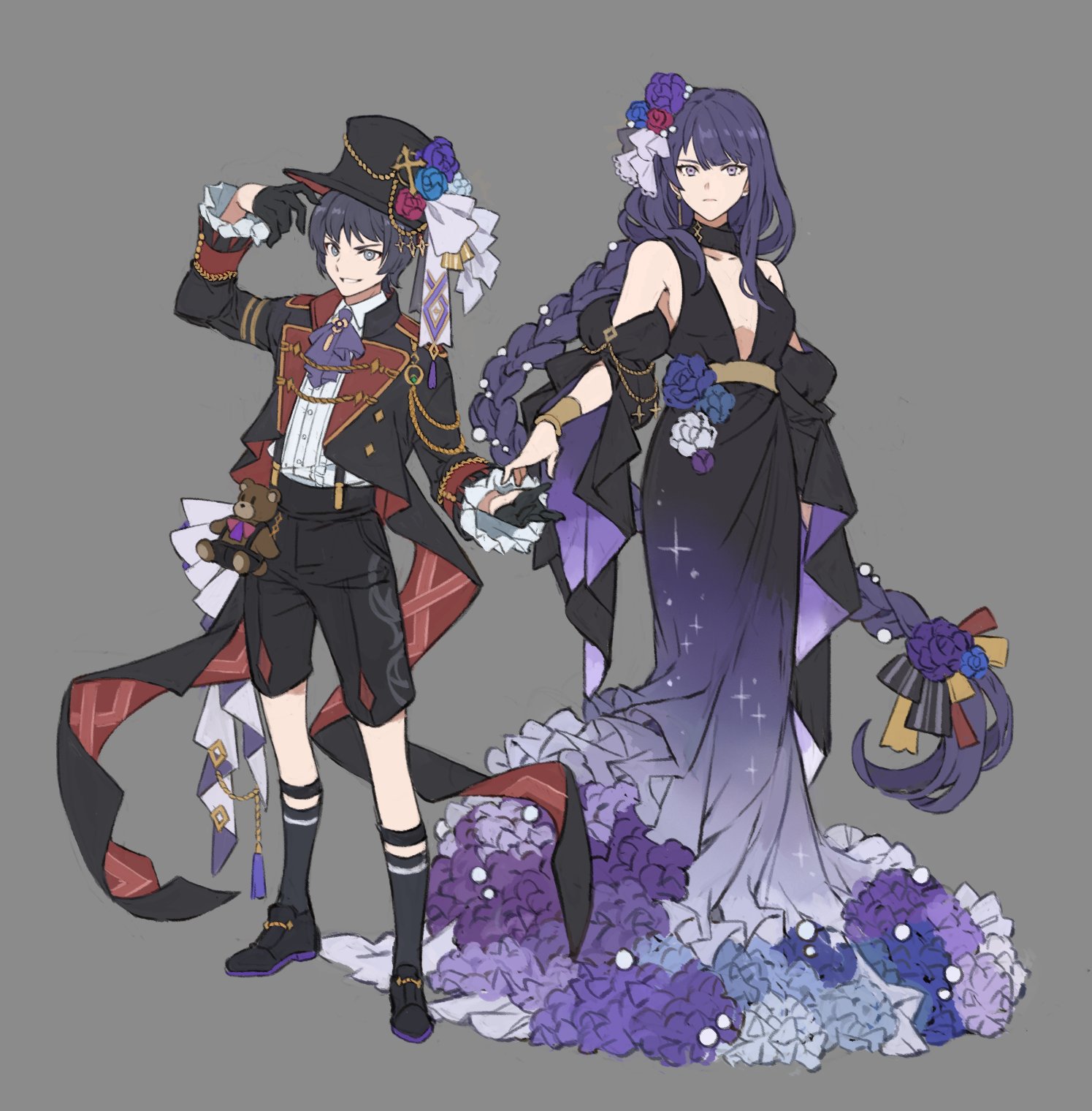 插画搬运现代服饰