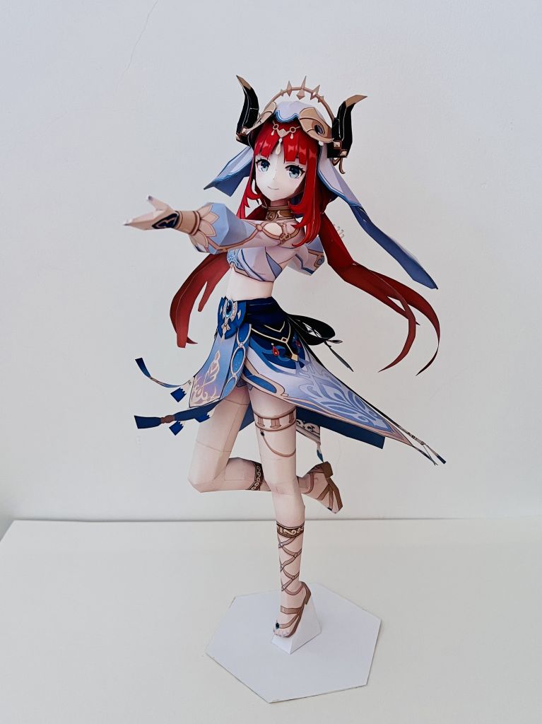 闲聊杂谈原神纸模妮露