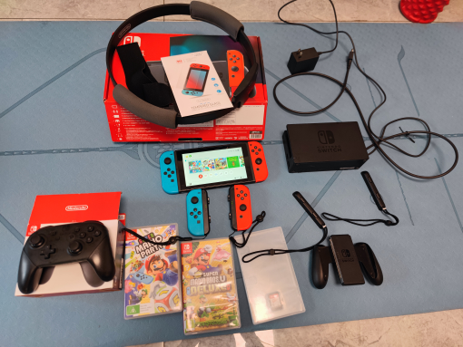 日版续航switch国行pro手柄国外版本游戏