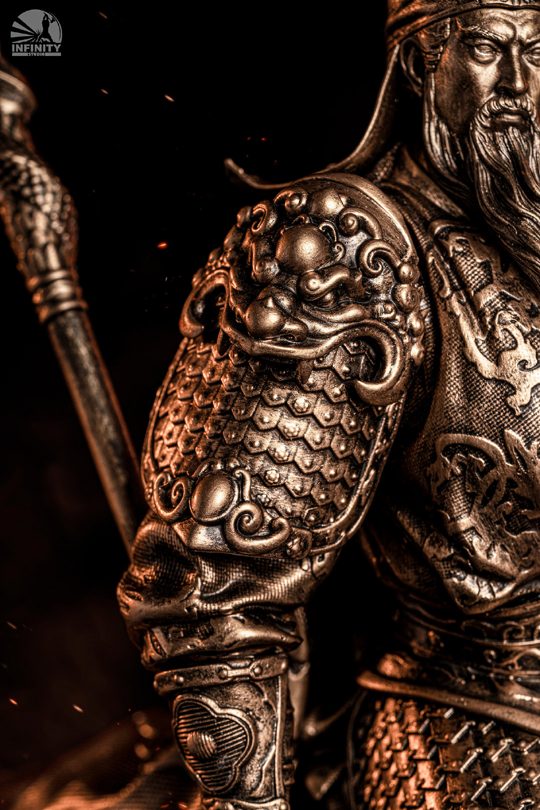 [新闻资讯] 开天工作室x三国演义 提刀武圣·关云长 1/7全身像