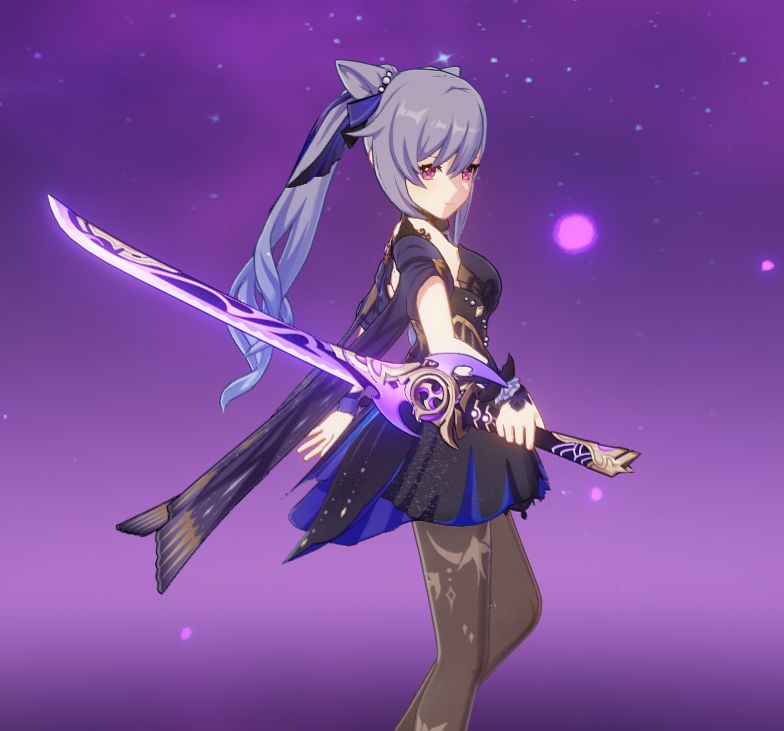 闲聊杂谈刻晴带哪把单手剑好看