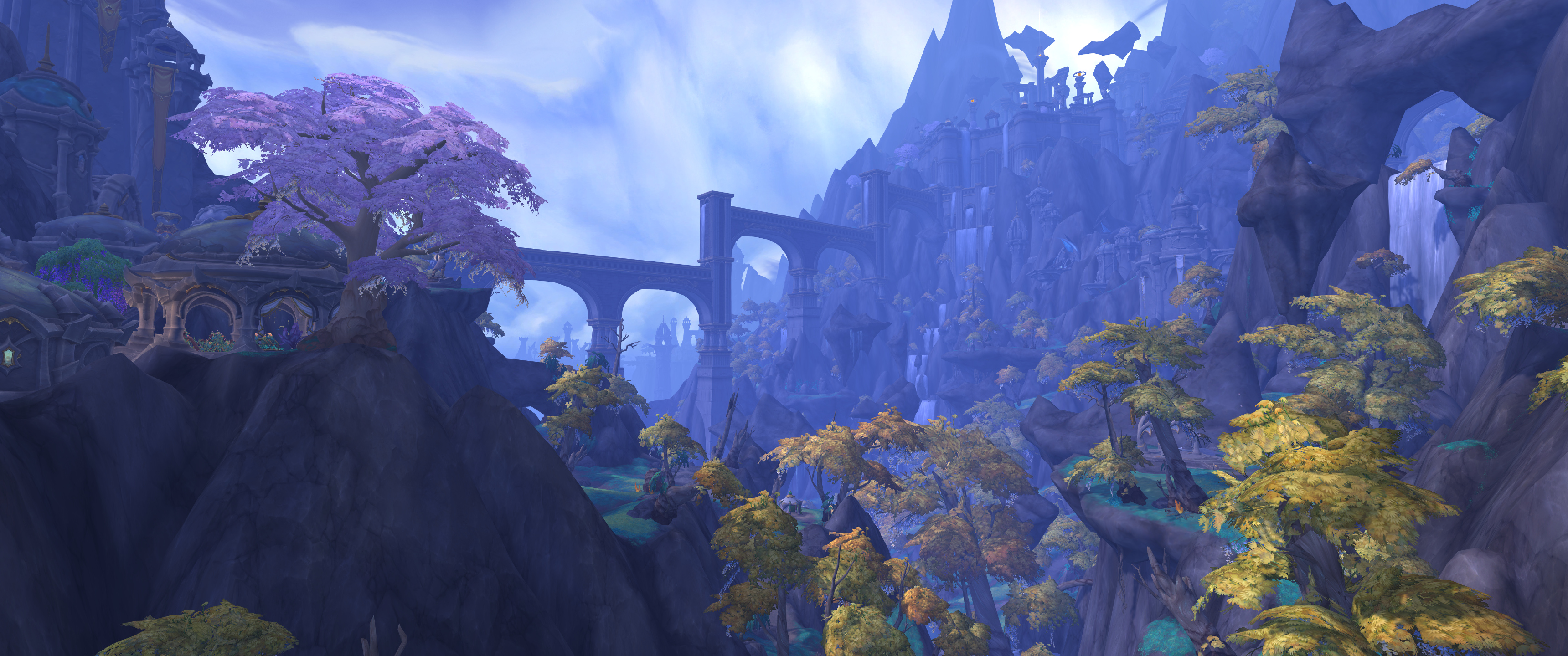 再见魔兽世界后会有期再见了艾泽拉斯多图