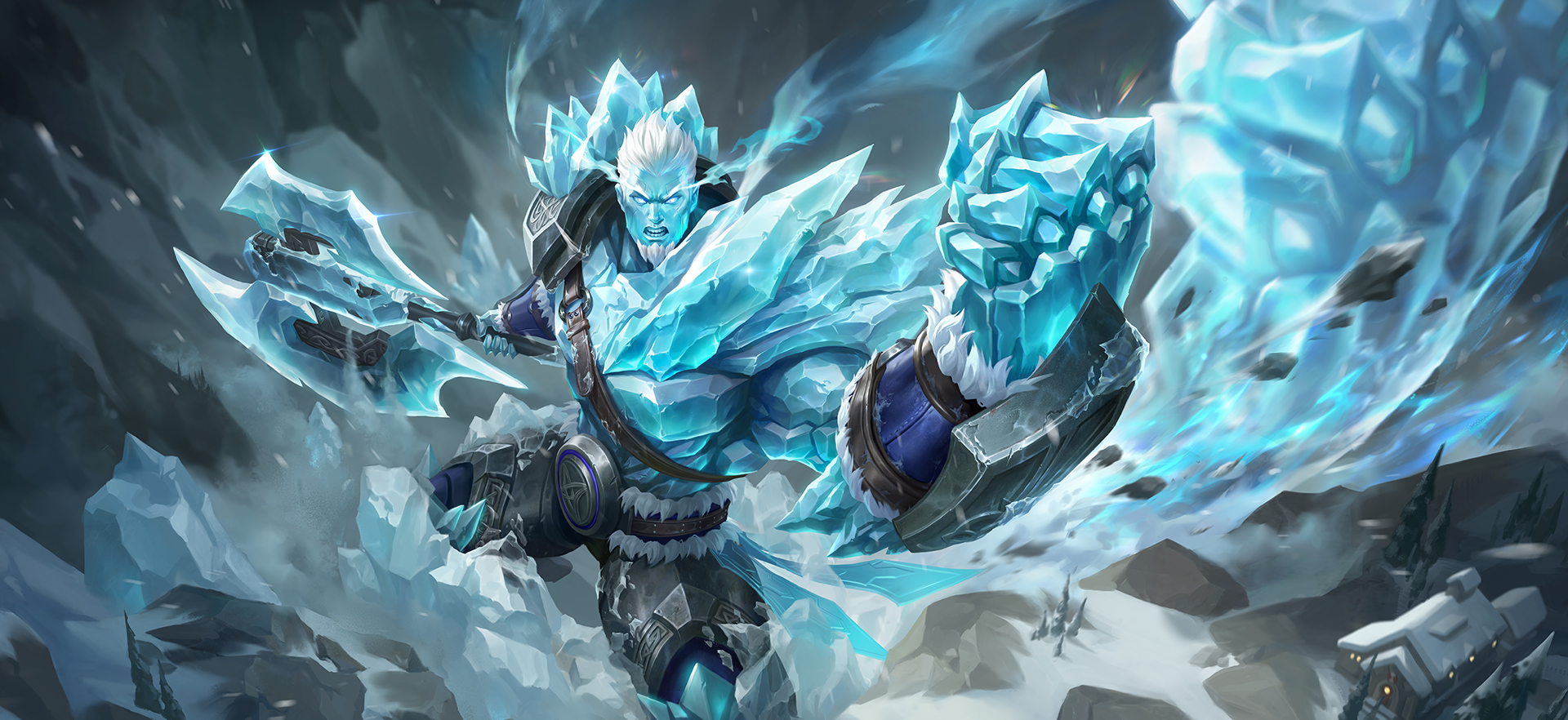 [皮肤评分] 盘古-冰霜神祇