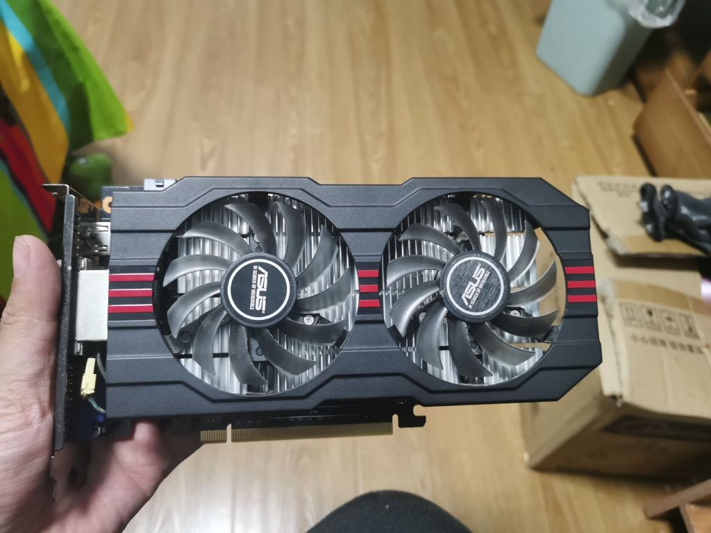 出个自用拆机华硕gtx750ti显卡