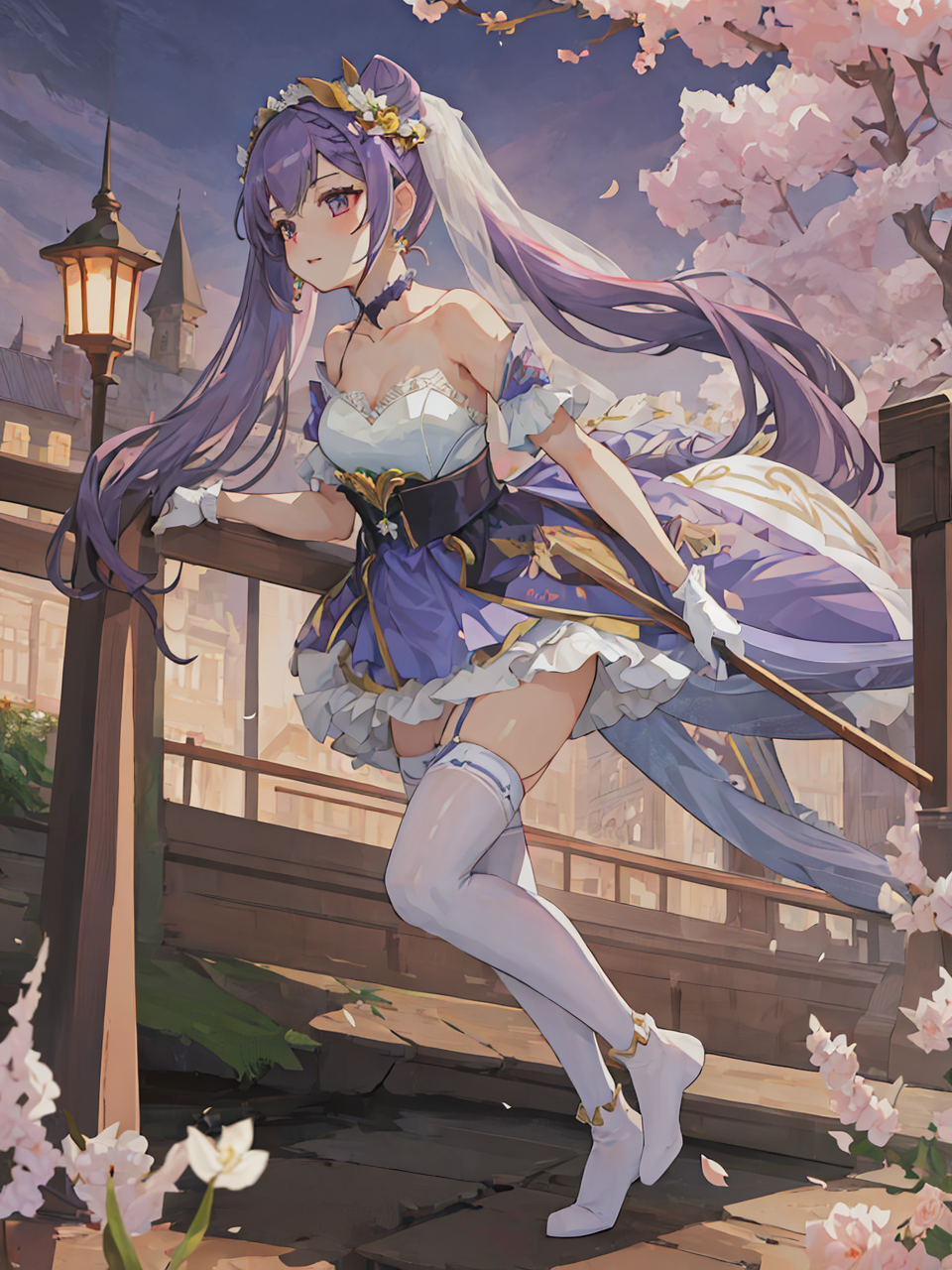 其他创作ai作图白裙刻晴