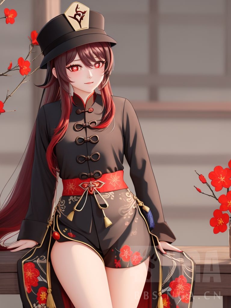 [其他创作] ai,初学跑了点儿胡桃的美图