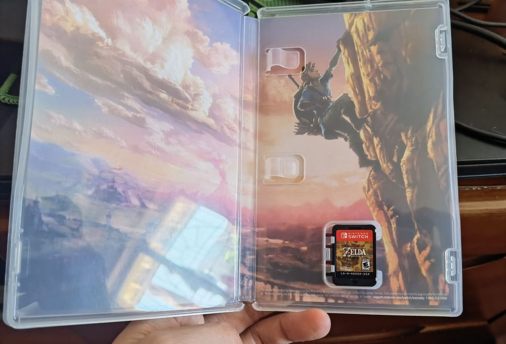 出闲置switch卡带塞尔达荒野之息240包邮