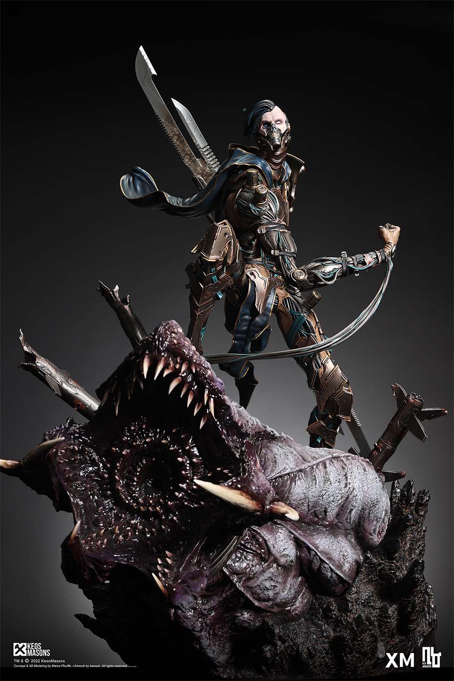 新闻资讯xmstudios设计师原创系列天启四骑士饥荒famine14雕像预售