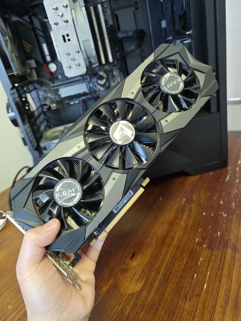 显卡狗东在保3个月的铭瑄2080s