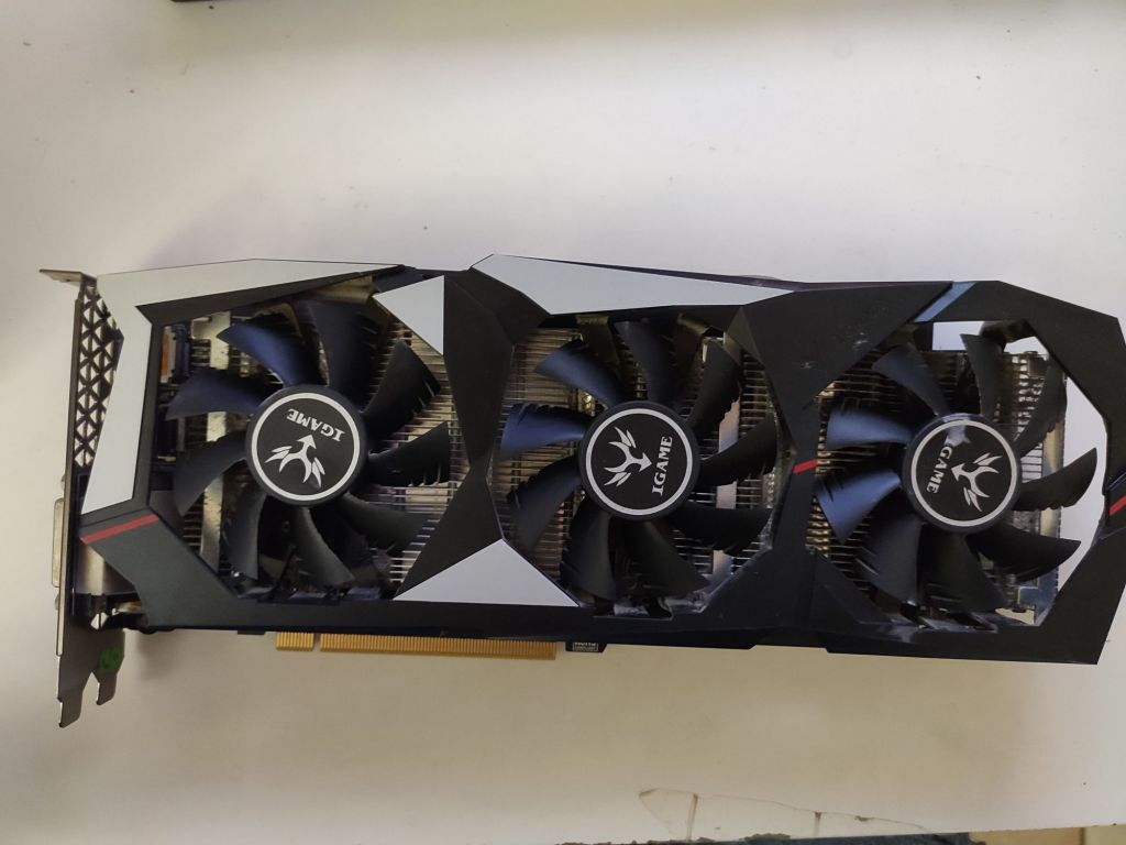 出个自用的七彩虹10606g的显卡已出