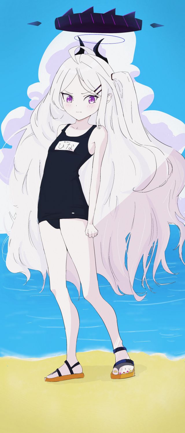 同人创作画了泳装hina酱