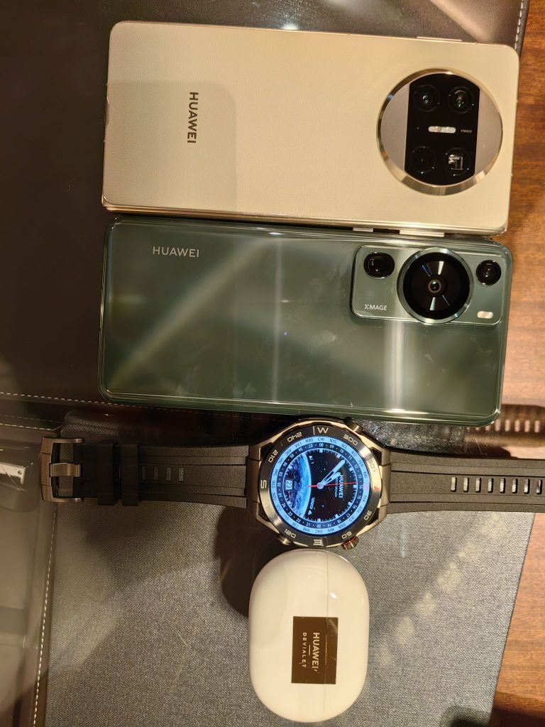 [上手体验]mate x3, p60 pro ,华为watch ultimate,freebuds2 上手
