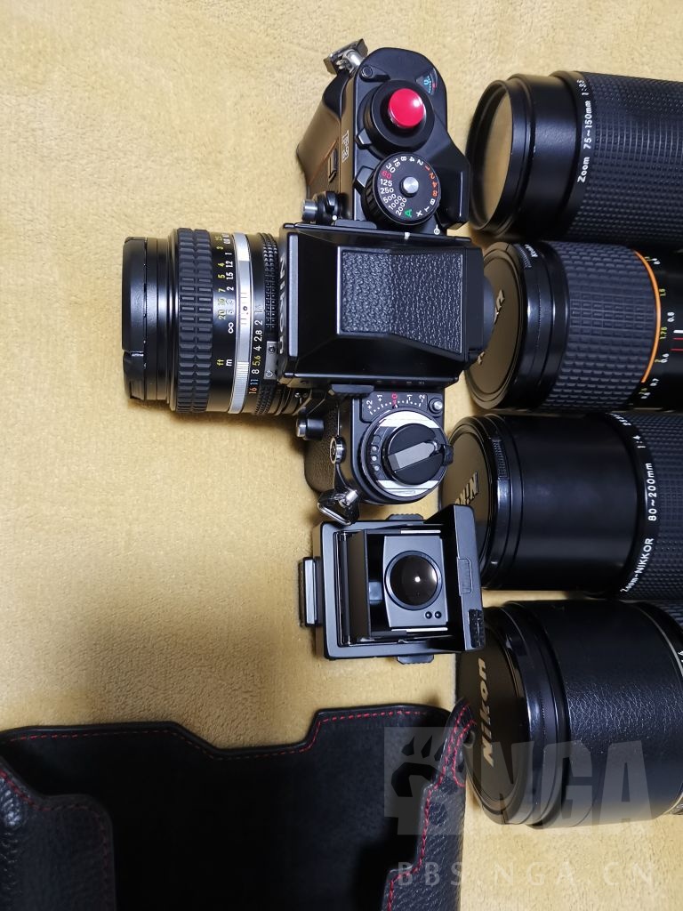 器材交流出一台尼康f3带镜头和dw3腰平取景器