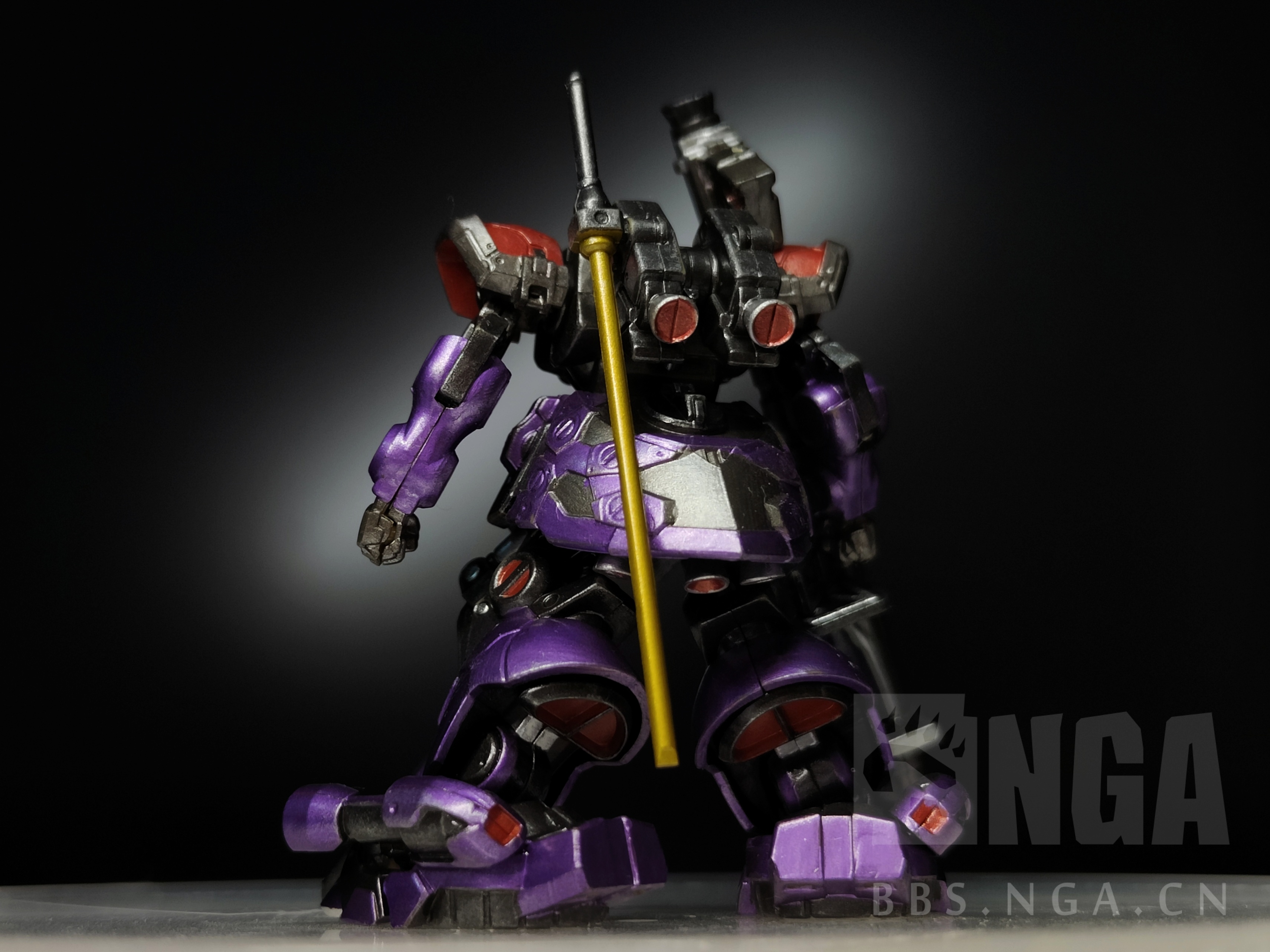 [拼装] [微缩模型] 万代artifact 热带大魔 马克笔直做