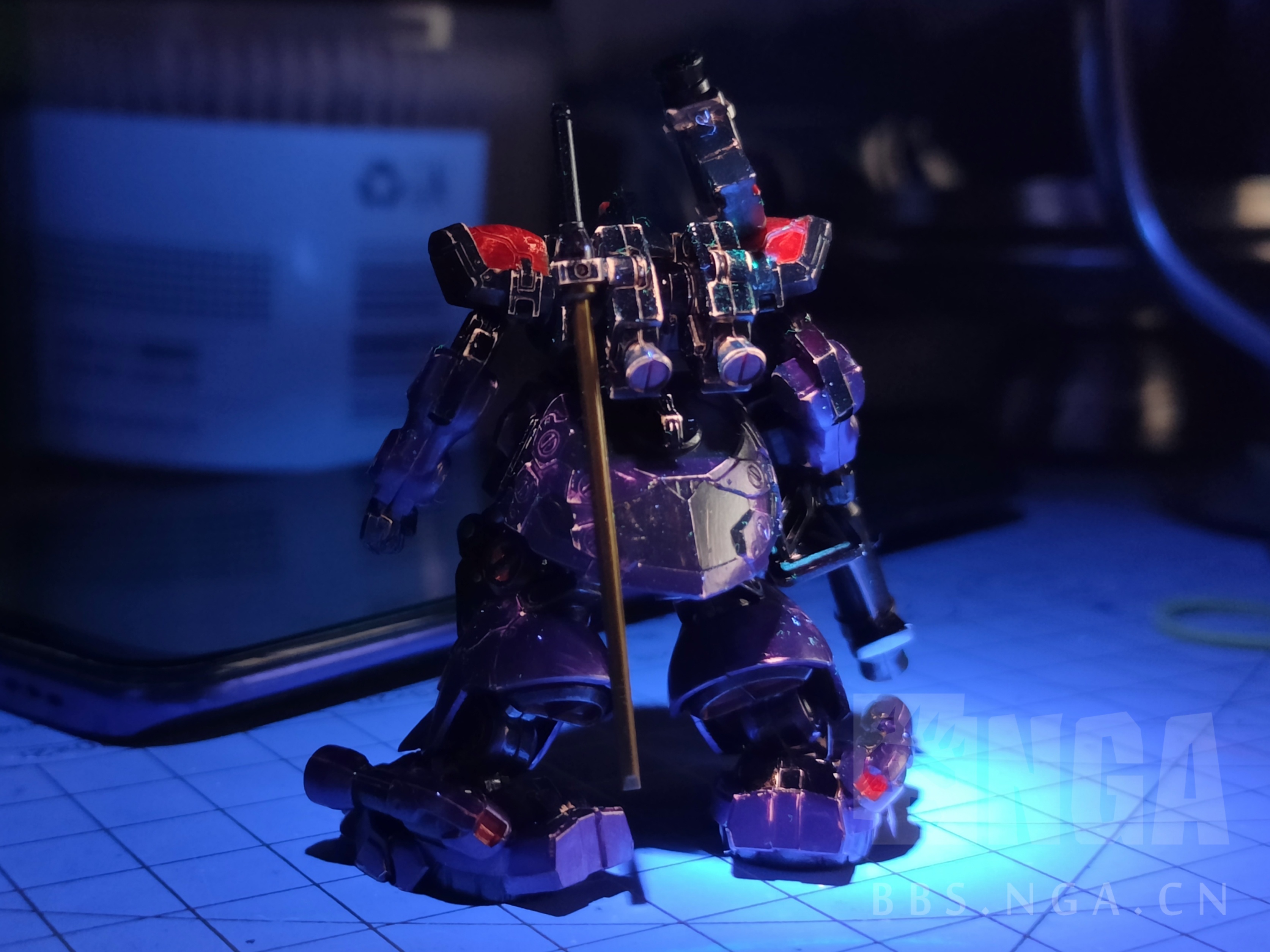 [拼装] [微缩模型] 万代artifact 热带大魔 马克笔直做