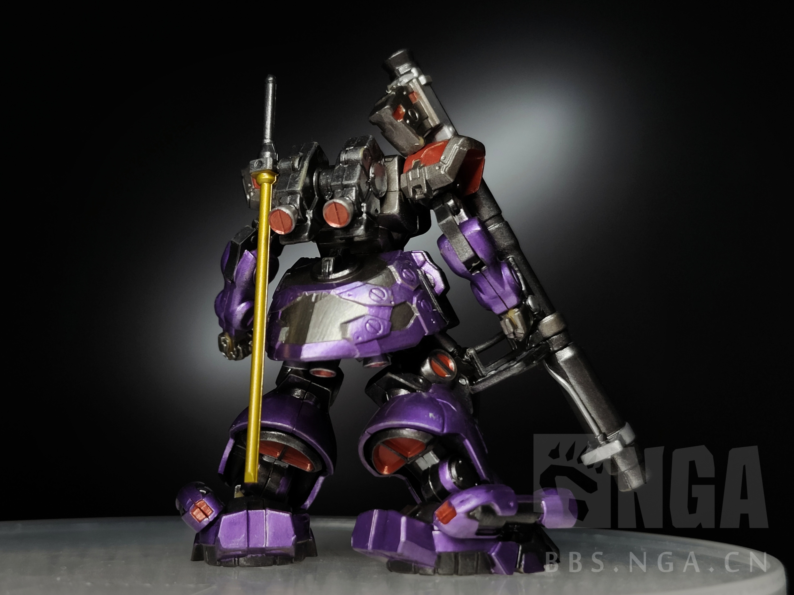 [拼装] [微缩模型] 万代artifact 热带大魔 马克笔直做