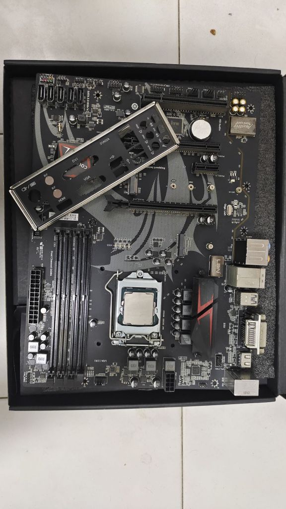 出一套七彩虹b360主板i58500