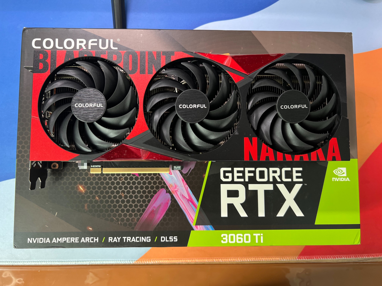 t0级散热水平?七彩虹3060ti g6x 永劫无间开箱测试