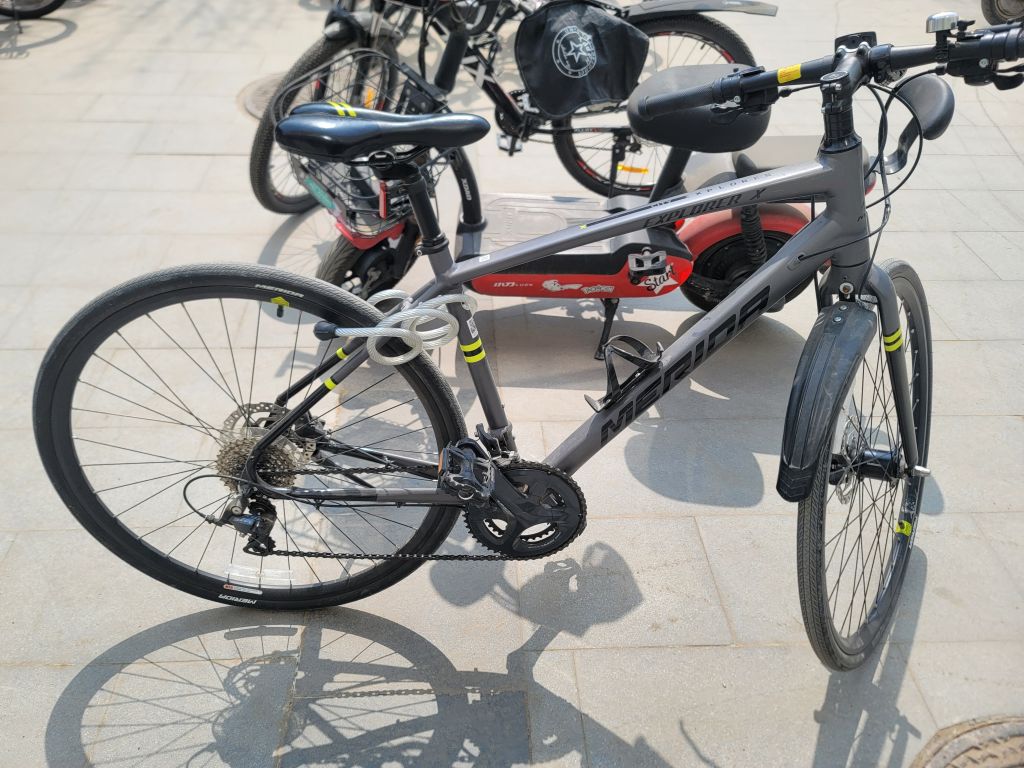 北京出一辆美利达探索者x