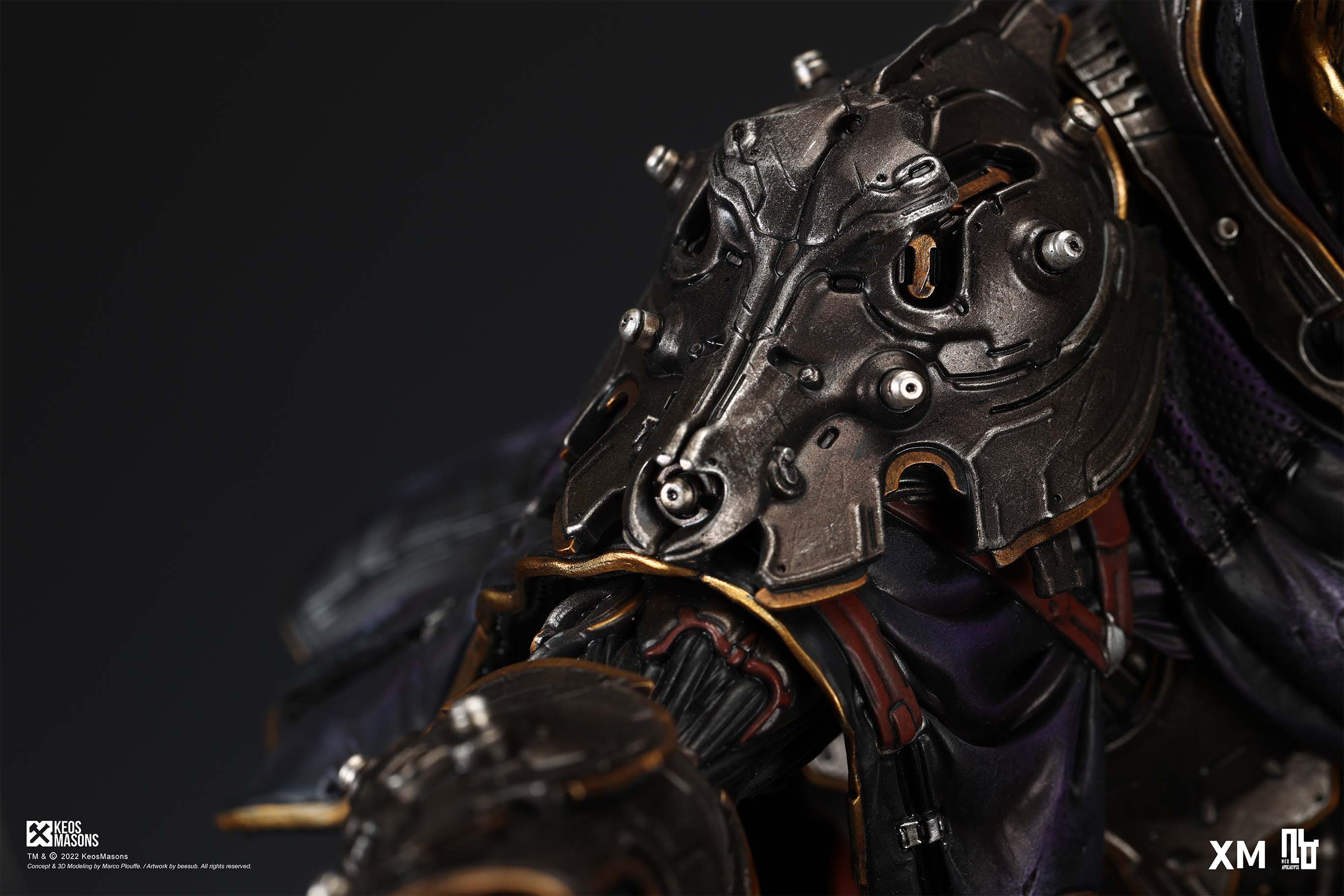 新闻资讯xmstudios设计师原创系列天启四骑士死亡death14雕像预售开启