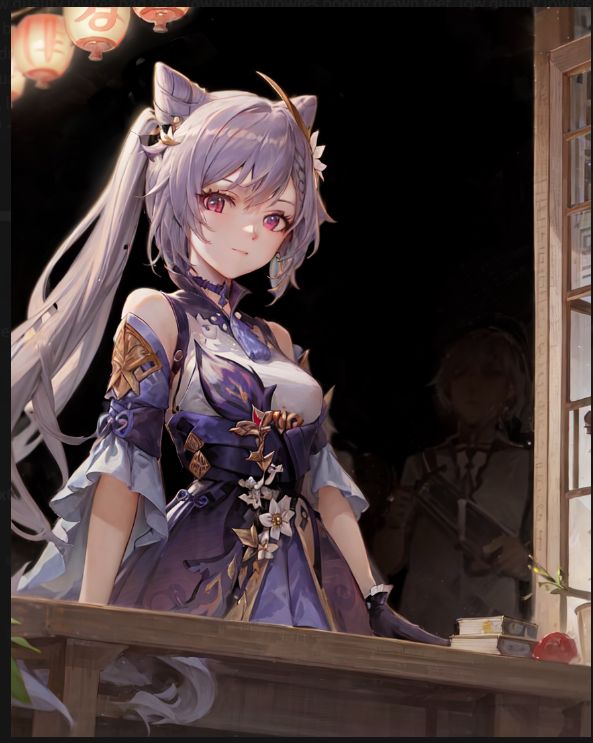 厨力放出插画搬运ai刻晴