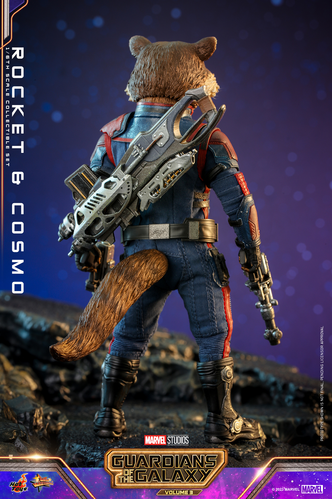 新闻资讯hottoys银河护卫队3火箭浣熊及科斯莫16人偶套装