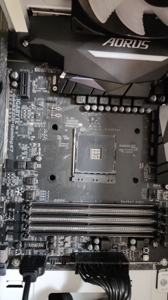 技嘉ax370gamingk7旗舰主板利民ax120rse