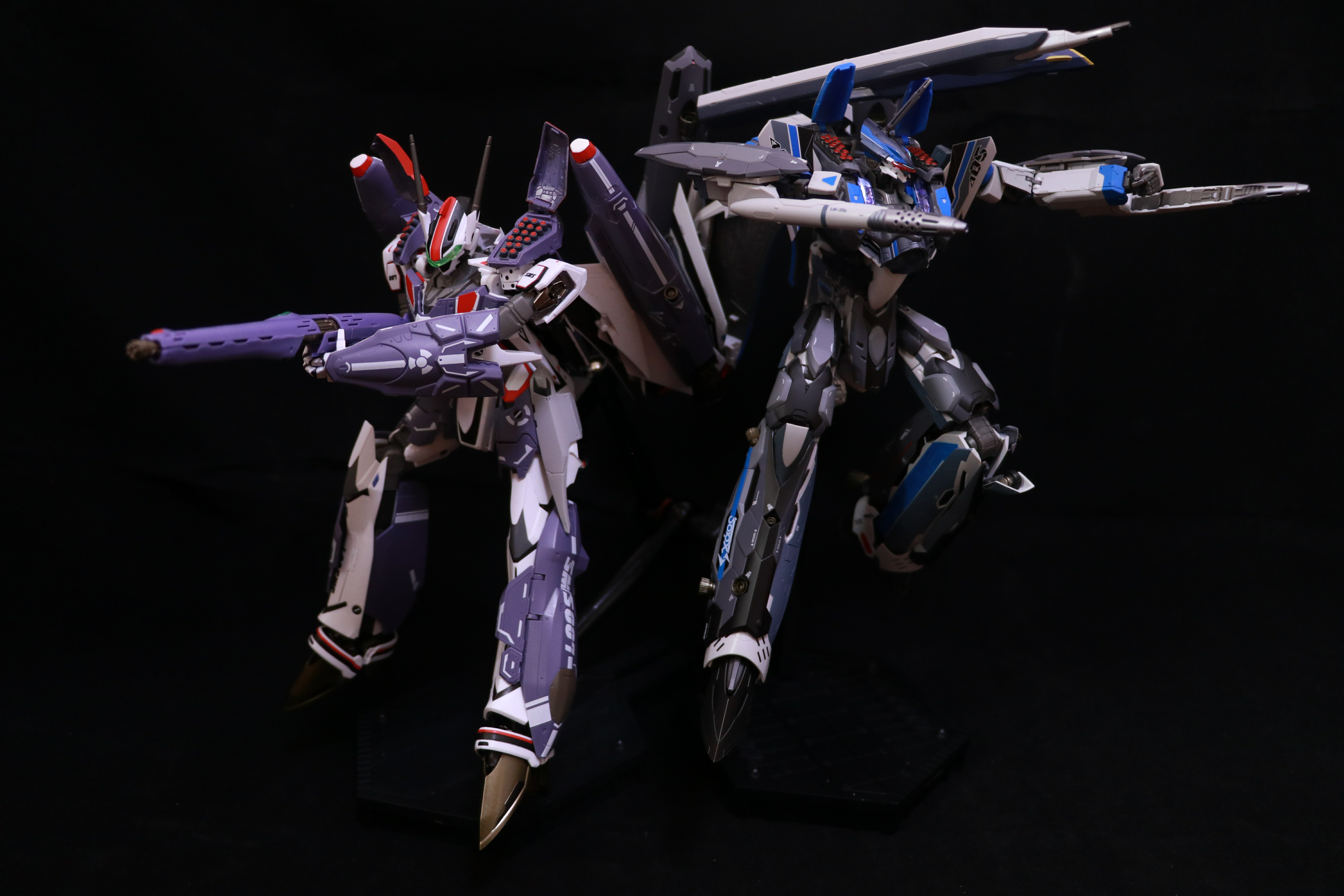 [可动成品] 万代超合金dx 超时空要塞f vf-25f super pack