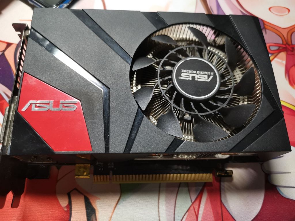 常州本地200出一个风扇有点问题的华硕970mini显卡