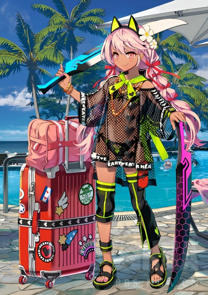 理性蒸发a小黑二破后面有伊莉雅和美游