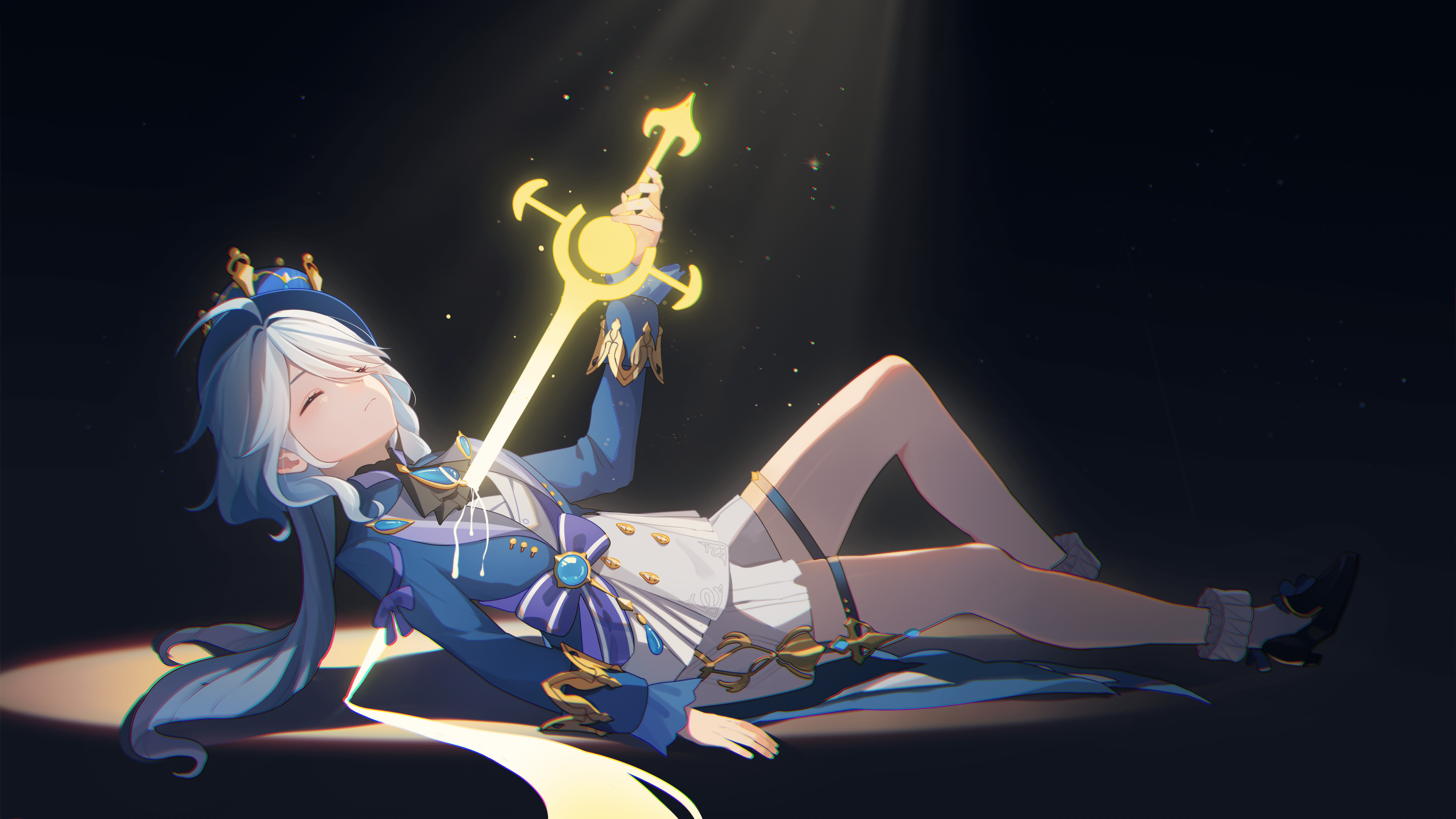 插画搬运芙宁娜我也会妹中剑