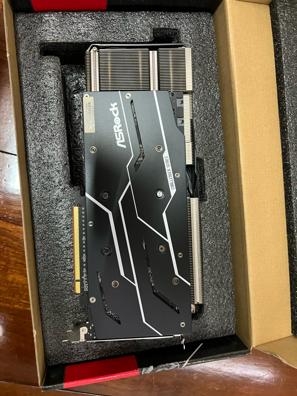 华擎6700xt京东自营行货箱说全有电子发票在保修1480元