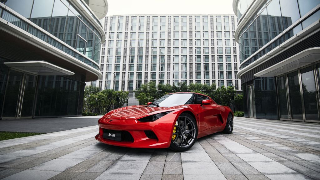 发一些小跑车sc01量产版实拍图