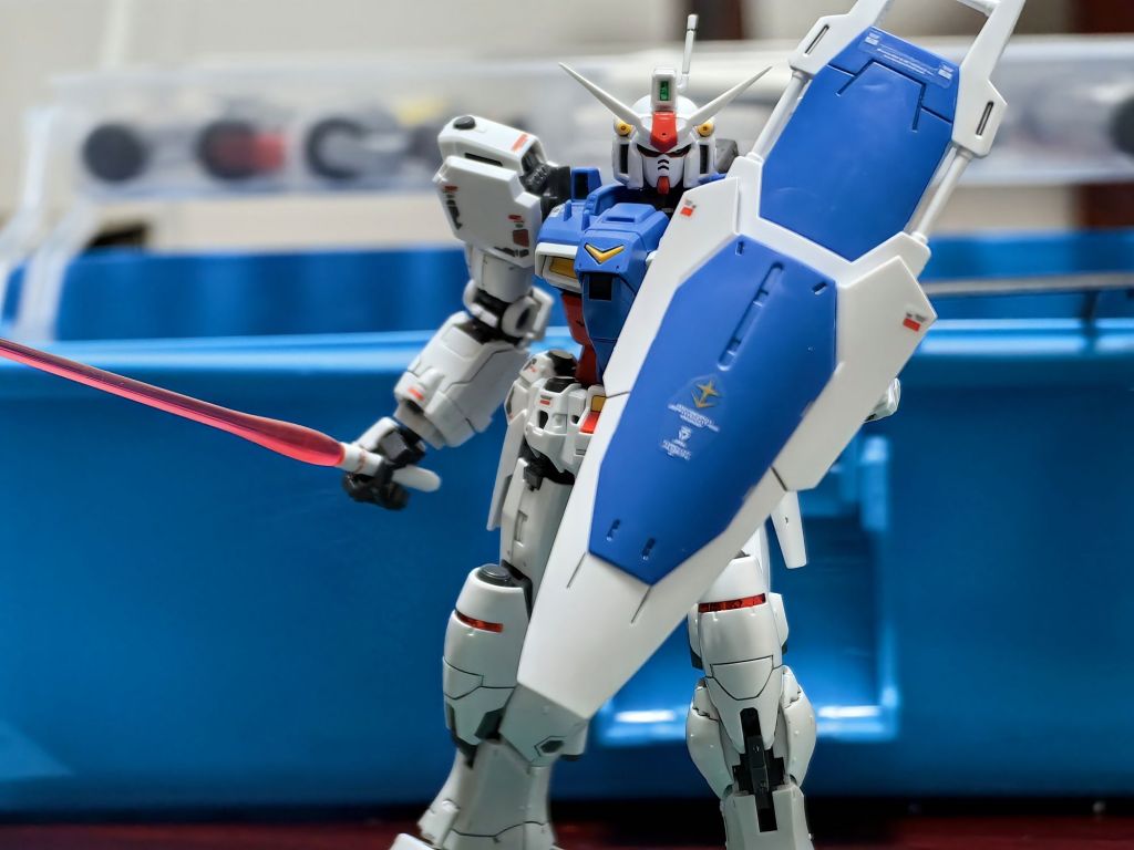 拼装素组完成rg的gp01原来意外的质量高